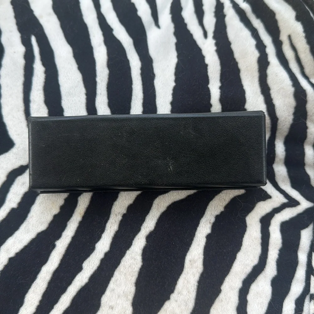 Prada Magnetic Closure Eyeglass Case Black
